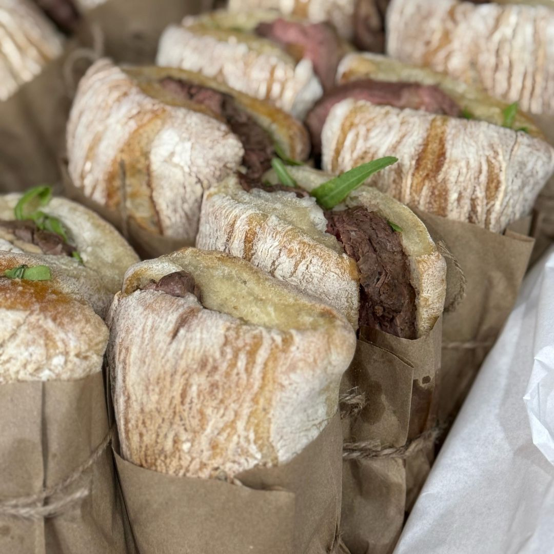 Sánguche roast beef Lima — Dellepiane